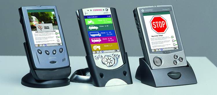 PocketTrainer PDA Ansicht